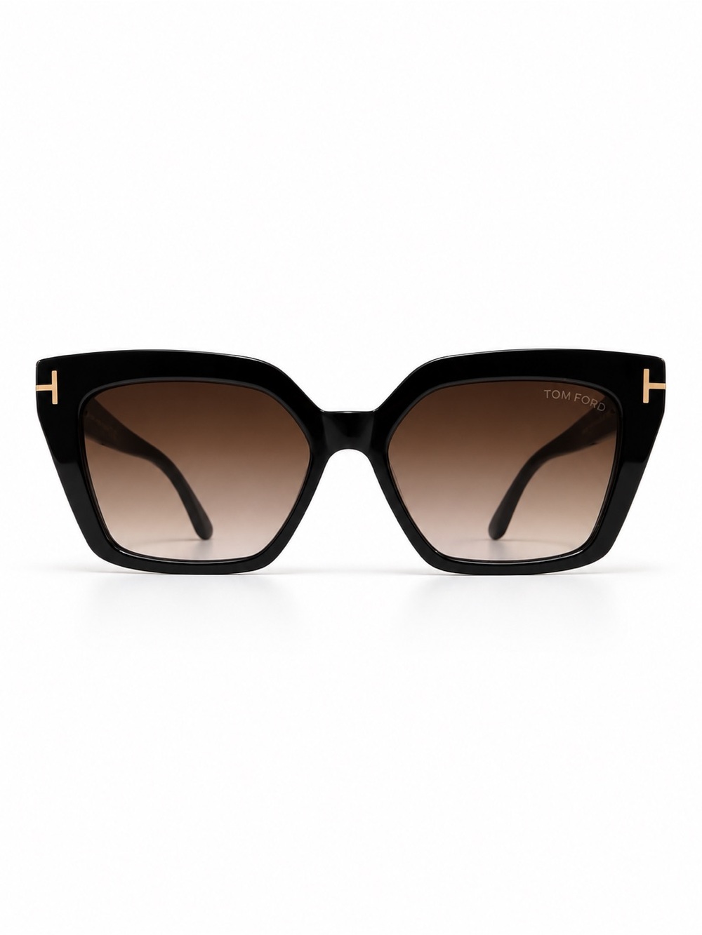 Tom Ford Winona TF1030 ECO 01Z Black Cat Eye Sunglasses 53mm